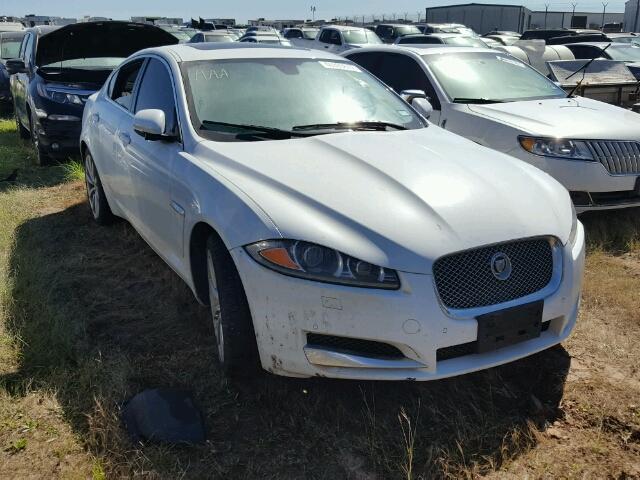 SAJWA0ES2DPS96199 - 2013 JAGUAR XF WHITE photo 1