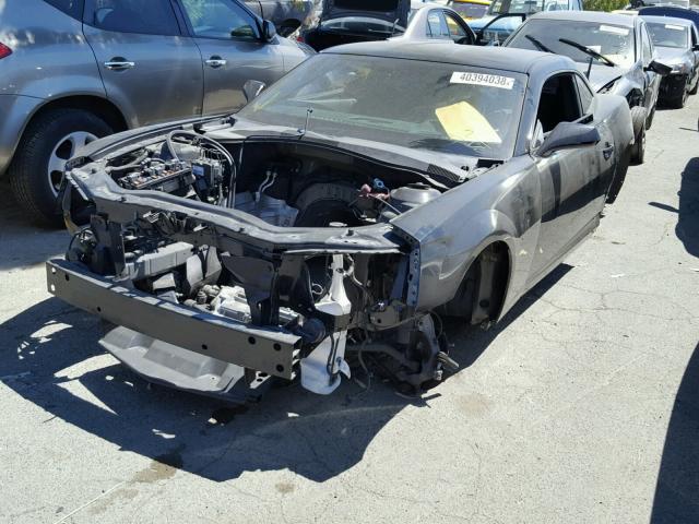 2G1FZ1EP6E9801825 - 2014 CHEVROLET CAMARO ZL1 BLACK photo 2