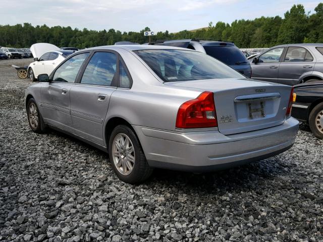 YV1TH592251403173 - 2005 VOLVO S80 2.5T SILVER photo 3