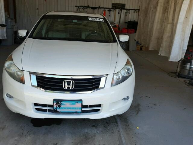 1HGCP36819A002534 - 2009 HONDA ACCORD EXL WHITE photo 9