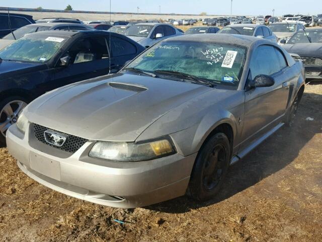 1FAFP40491F157563 - 2001 FORD MUSTANG GRAY photo 2