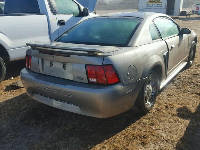 1FAFP40491F157563 - 2001 FORD MUSTANG GRAY photo 4