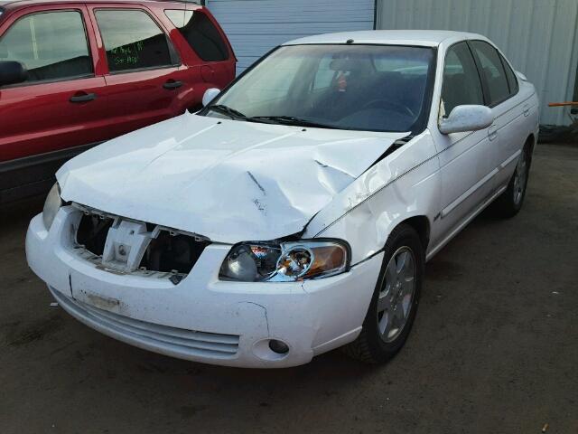 3N1CB51D75L526922 - 2005 NISSAN SENTRA 1.8 WHITE photo 2