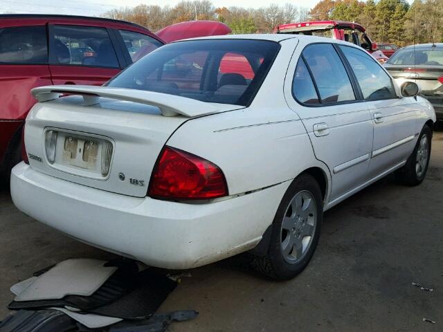 3N1CB51D75L526922 - 2005 NISSAN SENTRA 1.8 WHITE photo 4