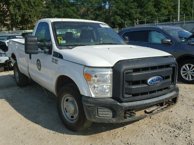 1FTBF2A64CEA40644 - 2012 FORD F250 SUPER WHITE photo 1