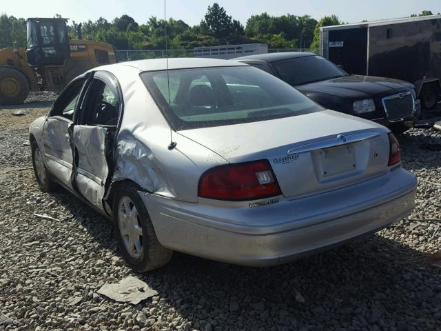 1MEHM55S72A629586 - 2002 MERCURY SABLE LS P SILVER photo 3