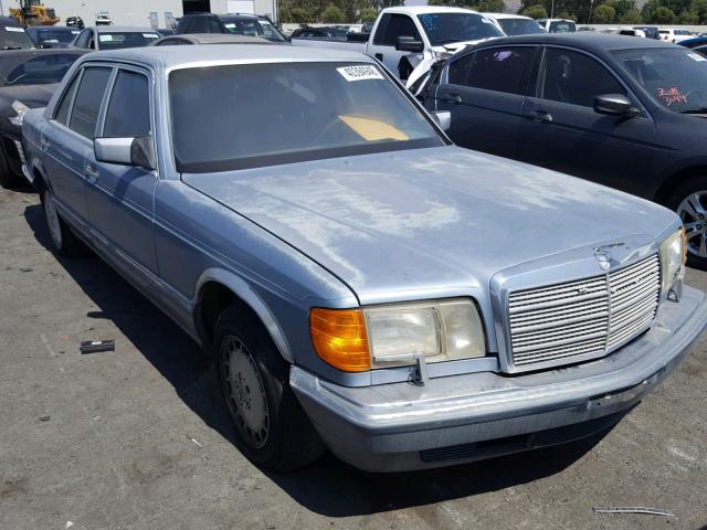 WDBCA39D2GA226593 - 1986 MERCEDES-BENZ 560 SEL BLUE photo 1