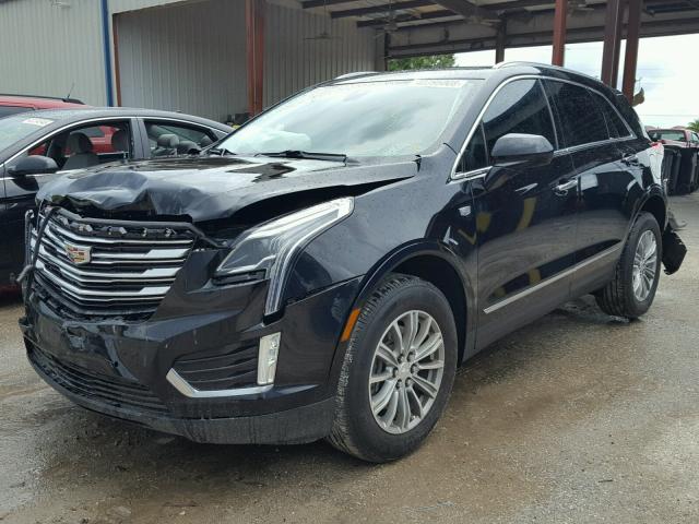 1GYKNBRS7HZ102231 - 2017 CADILLAC XT5 LUXURY BLACK photo 2