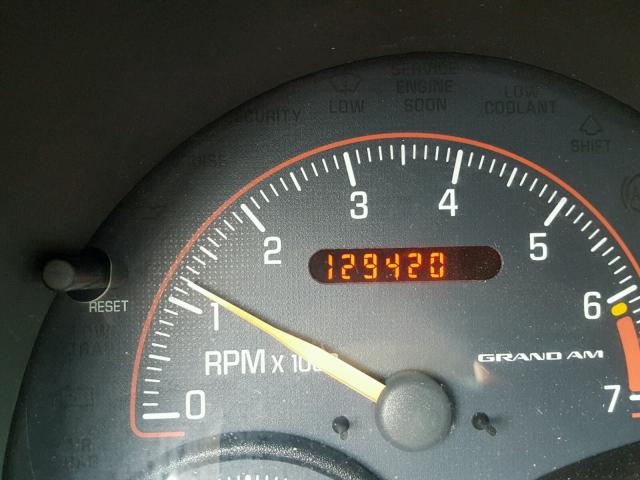 1G2NF52E94M609827 - 2004 PONTIAC GRAND AM S 红色 照片 8