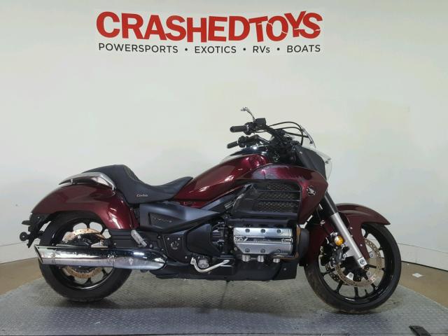 JH2SC6803EK000035 - 2014 HONDA GL1800 C BURGUNDY photo 1