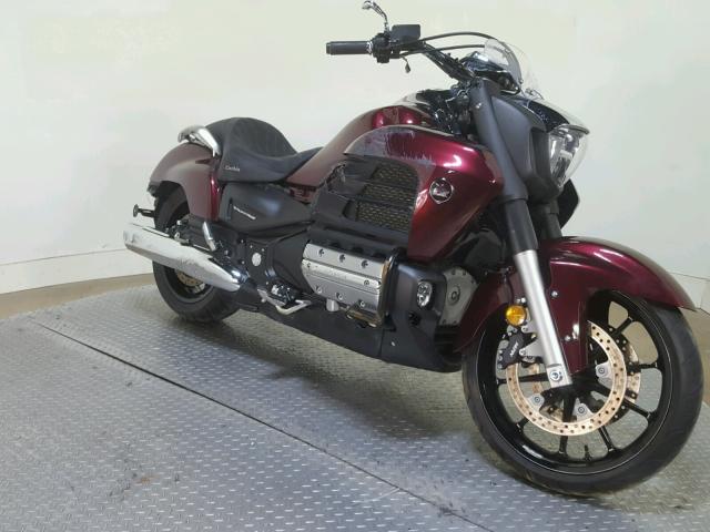 JH2SC6803EK000035 - 2014 HONDA GL1800 C BURGUNDY photo 2