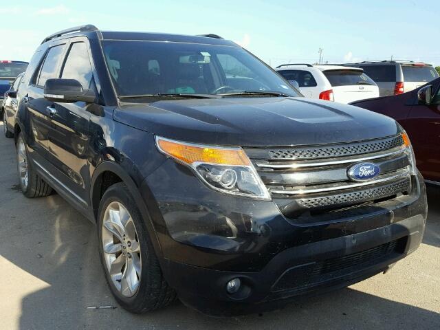 1FM5K7F84FGA40342 - 2015 FORD EXPLORER L BLACK photo 1