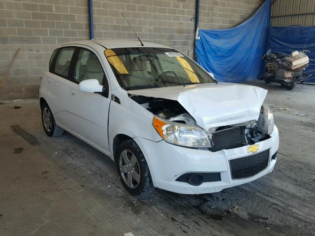 KL1TD6DE3BB132341 - 2011 CHEVROLET AVEO LS WHITE photo 1