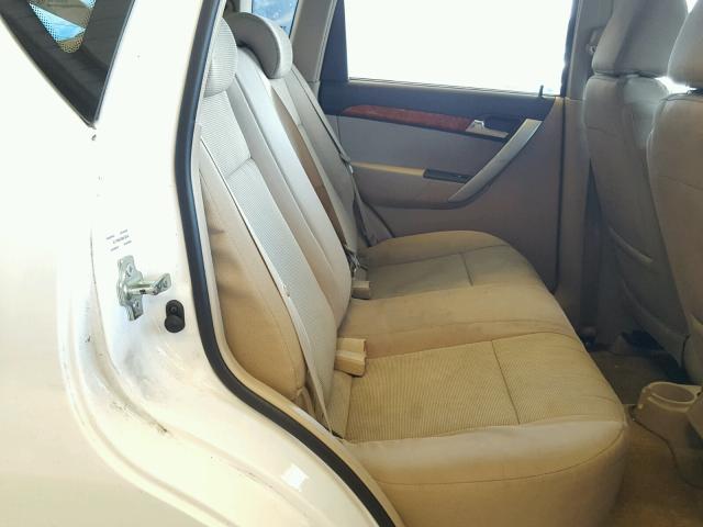 KL1TD6DE3BB132341 - 2011 CHEVROLET AVEO LS WHITE photo 6