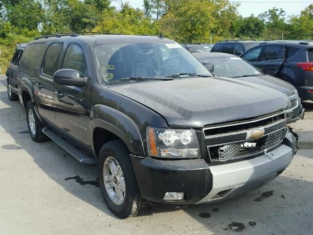 1GNFK26359R165320 - 2009 CHEVROLET SUBURBAN K BLACK photo 1