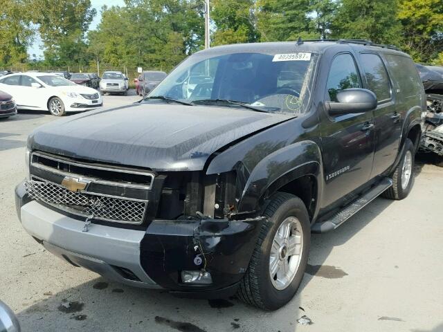 1GNFK26359R165320 - 2009 CHEVROLET SUBURBAN K BLACK photo 2