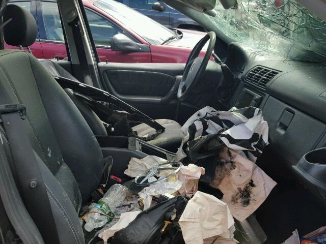 4JGAB75E13A408092 - 2003 MERCEDES-BENZ ML 500 BLACK photo 5