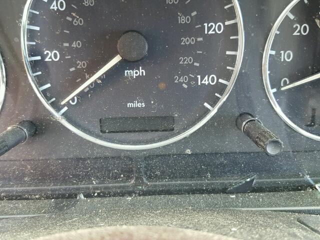 4JGAB75E13A408092 - 2003 MERCEDES-BENZ ML 500 BLACK photo 8