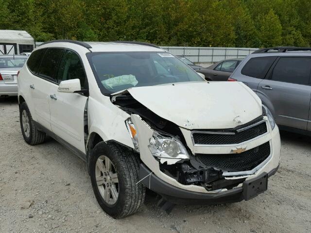 1GNKRGED1CJ143905 - 2012 CHEVROLET TRAVERSE L WHITE photo 1