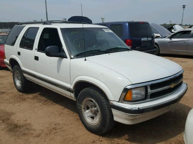 1GNCS13W9VK244326 - 1997 CHEVROLET BLAZER WHITE photo 1