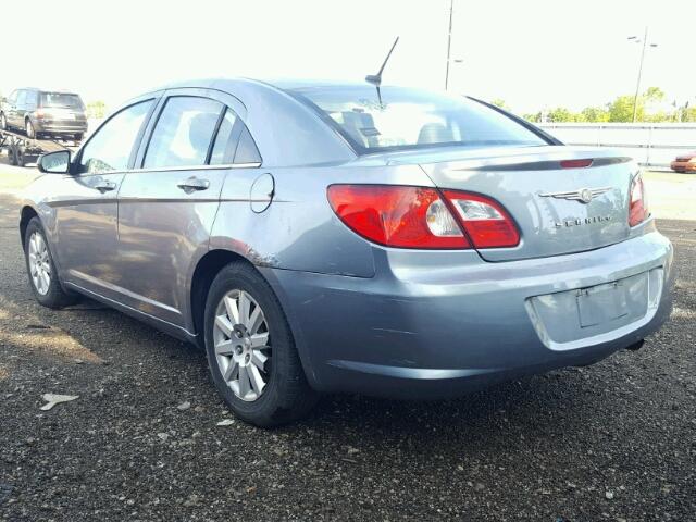 1C3LC46K88N111614 - 2008 CHRYSLER SEBRING LX GRAY photo 3