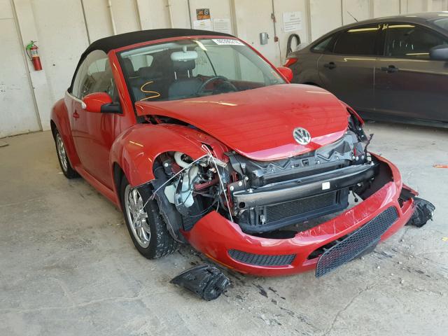 3VWRF31Y99M408936 - 2009 VOLKSWAGEN NEW BEETLE RED photo 1