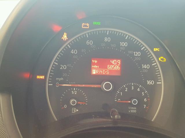 3VWRF31Y99M408936 - 2009 VOLKSWAGEN NEW BEETLE RED photo 8