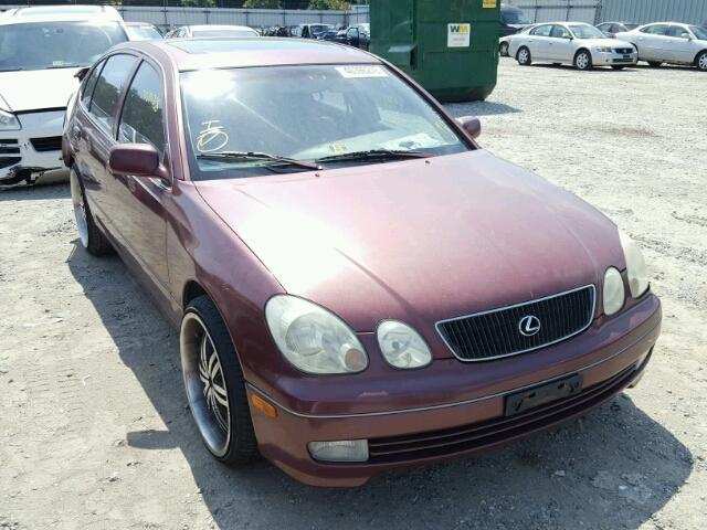 JT8BH68X7W0001563 - 1998 LEXUS GS 400 RED photo 1