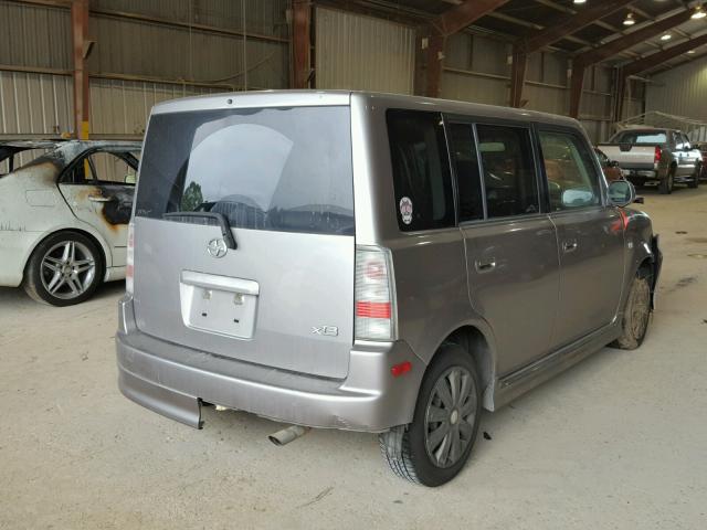 JTLKT324954007504 - 2005 TOYOTA SCION XB Gümüş foto 4