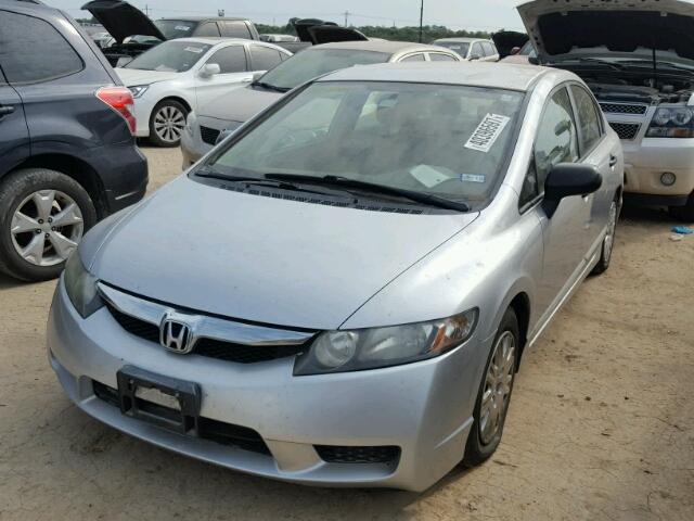 19XFA1F30BE035758 - 2011 HONDA CIVIC SILVER photo 2