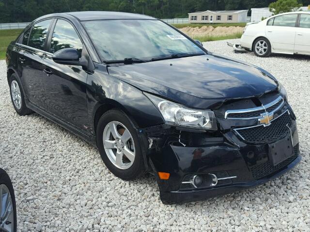 1G1PF5SC2C7363924 - 2012 CHEVROLET CRUZE BLACK photo 1