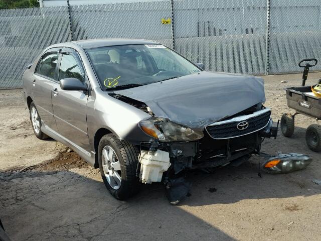 2T1BR32E56C638090 - 2006 TOYOTA COROLLA CE GRAY photo 1