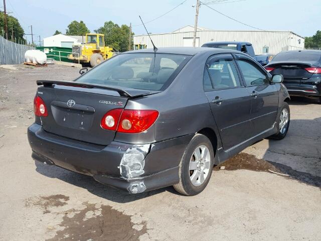 2T1BR32E56C638090 - 2006 TOYOTA COROLLA CE GRAY photo 4