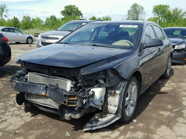 1G1ZC5EB4AF246675 - 2010 CHEVROLET MALIBU 1LT შავი ფოტო 2