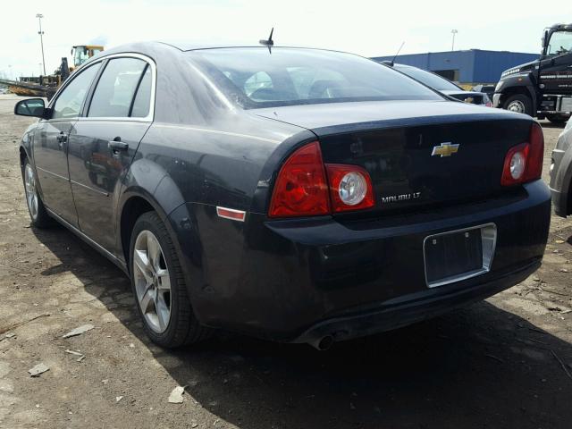 1G1ZC5EB4AF246675 - 2010 CHEVROLET MALIBU 1LT შავი ფოტო 3