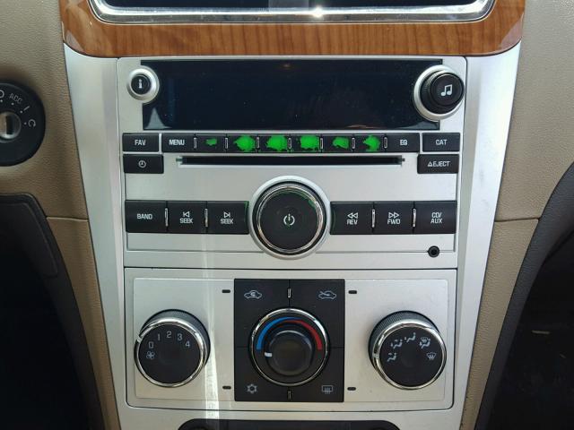 1G1ZC5EB4AF246675 - 2010 CHEVROLET MALIBU 1LT შავი ფოტო 9