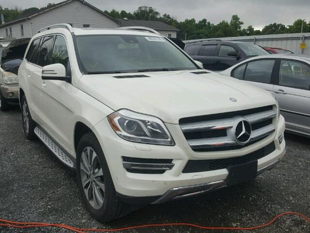 4JGDF2EE9GA657363 - 2016 MERCEDES-BENZ GL 350 BLU WHITE photo 1