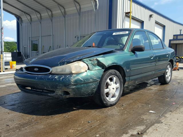 3FAFP663XYM118792 - 2000 FORD CONTOUR SE GREEN photo 2