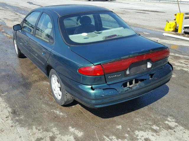 3FAFP663XYM118792 - 2000 FORD CONTOUR SE GREEN photo 3