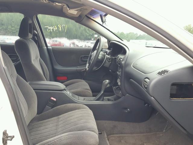 1G2WP52K33F158100 - 2003 PONTIAC GRAND PRIX WHITE photo 5