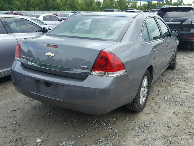 2G1WT58K079398310 - 2007 CHEVROLET IMPALA LT BLUE photo 4