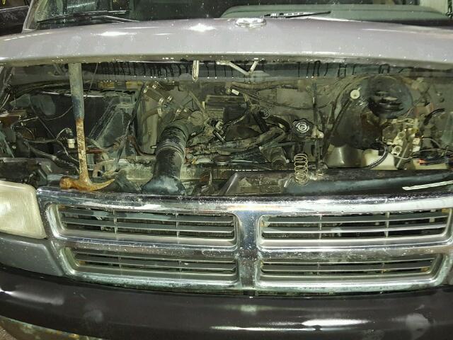 2B5WB35ZXRK146312 - 1994 DODGE RAM WAGON GRAY photo 7