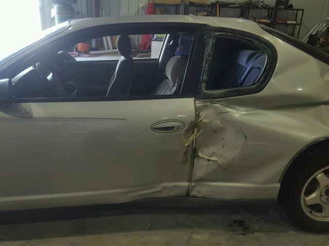 2G1WW12E659226041 - 2005 CHEVROLET MONTE CARL 银色 照片 10