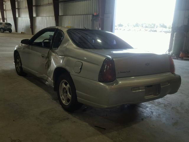 2G1WW12E659226041 - 2005 CHEVROLET MONTE CARL 银色 照片 3