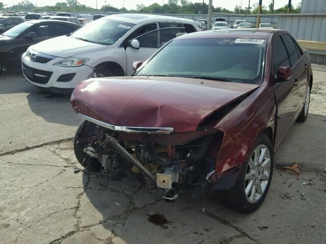 1G6DW677460191911 - 2006 CADILLAC STS RED photo 2