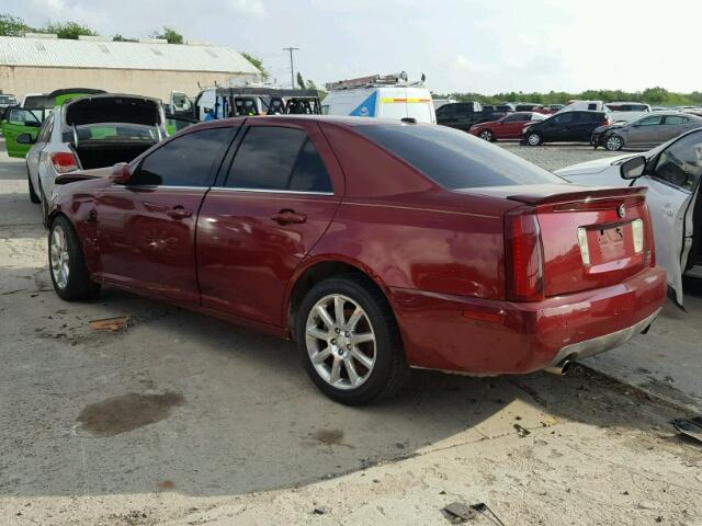 1G6DW677460191911 - 2006 CADILLAC STS RED photo 3