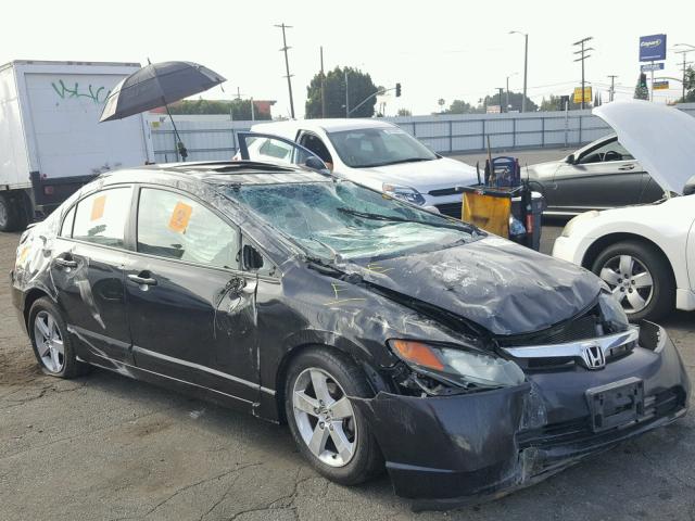 2HGFA16978H350804 - 2008 HONDA CIVIC EXL 黑色 照片 1