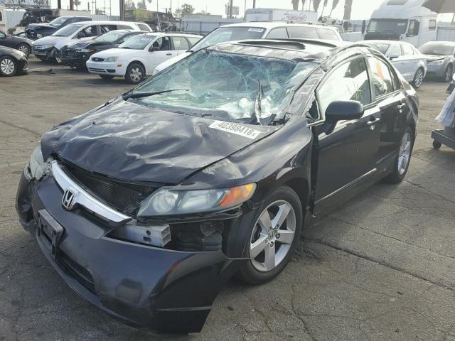 2HGFA16978H350804 - 2008 HONDA CIVIC EXL 黑色 照片 2