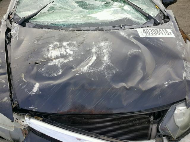 2HGFA16978H350804 - 2008 HONDA CIVIC EXL 黑色 照片 7