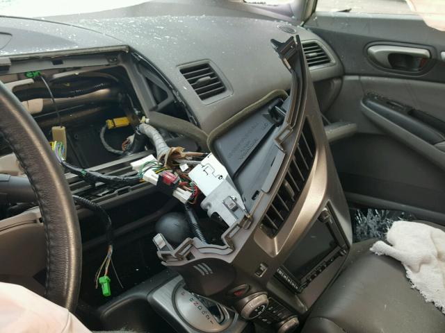 2HGFA16978H350804 - 2008 HONDA CIVIC EXL 黑色 照片 9